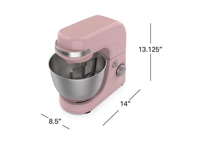 Hamilton Beach 63386 Stand Mixer 7 Speeds 4 Quart Capacity Rose
