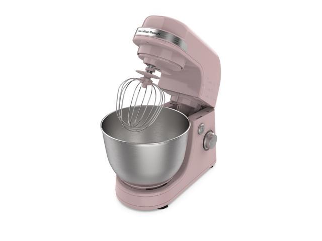 Hamilton Beach 63386 Stand Mixer 7 Speeds 4 Quart Capacity Rose