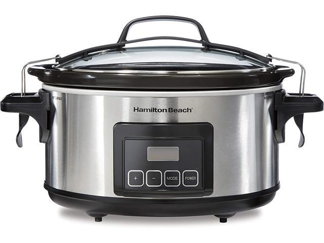 Hamilton Beach 33561 6qt Programmable Cooker - Silver
