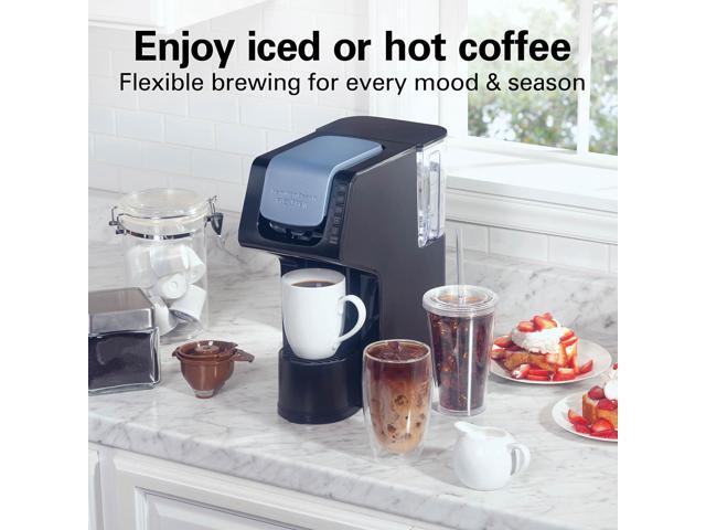 Hamilton Beach FlexBrew Single-Serve Iced & Hot Coffee Maker (MODEL: 49921)