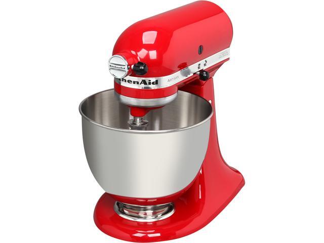 KitchenAid KSM150PSER Artisan Stand Mixer with Pouring Shield, 5 Quarts, Empire Red