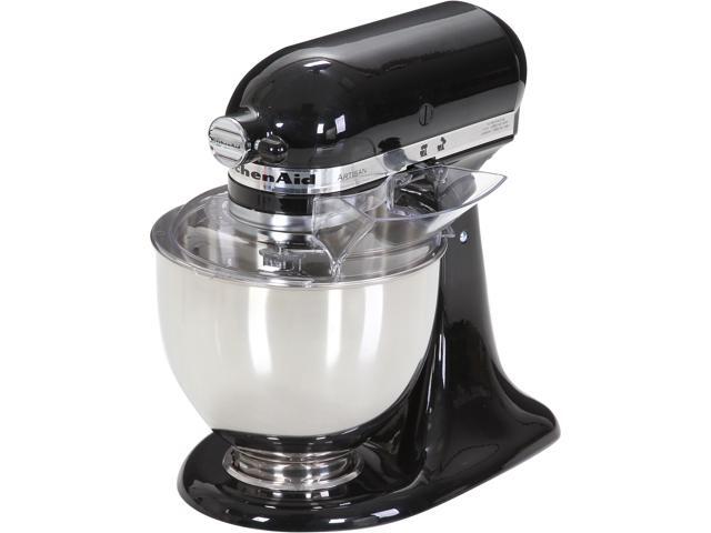KitchenAid KSM150PSOB Artisan Stand Mixer with Pouring Shield, 5 Quarts, Onyx Black Onyx Black