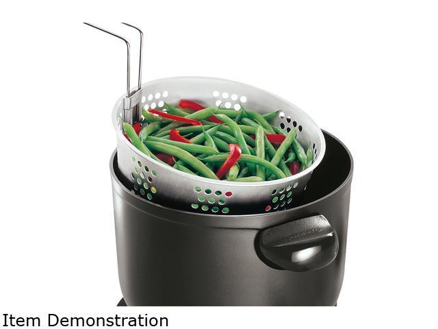 PRESTO 06006 Kitchen Kettle Multi-Cooker/Steamer, Black
