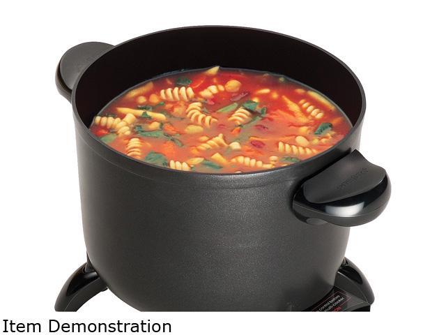 PRESTO 06006 Kitchen Kettle Multi-Cooker/Steamer, Black
