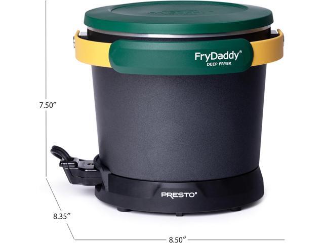 Presto 05427 FryDaddy Electric Deep Fryer, Green/Gold