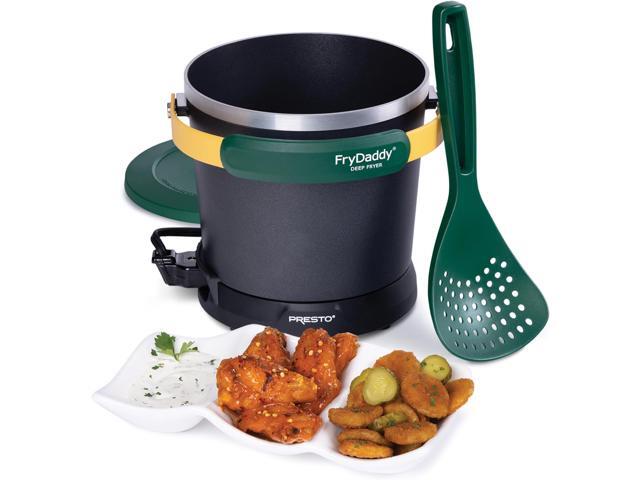 Presto 05427 FryDaddy Electric Deep Fryer, Green/Gold