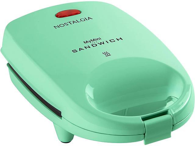 Photos - Toaster NOSTALGIA ELECTRICS MSAND5MG Green MyMini Personal Sandwich Maker