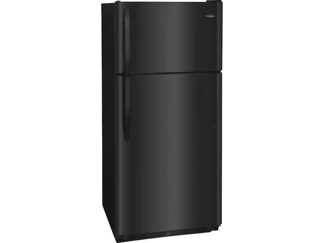 Frigidaire FFTR1821TB 18 Cu. Ft. Top Freezer Refrigerator - Black photo
