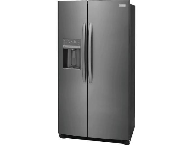 Frigidaire 25.6 Cu. Ft. Gallery 36' Standard Depth Side by Side Refrigerator Black Stainless Steel GRSS2652AD photo