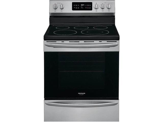 Frigidaire Gallery 30' Freestanding Electric Range with Steam Clean GCRE3038AF photo