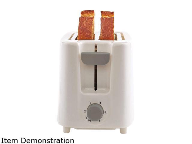 Continental Electric 2-Slice Extra Wide Slot Toaster, White CE-TT011