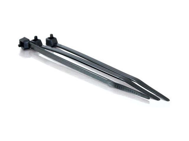 C2G 43038 7.5in Cable Ties - Black - 100pk