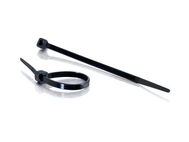 C2G 43038 7.5in Cable Ties - Black - 100pk