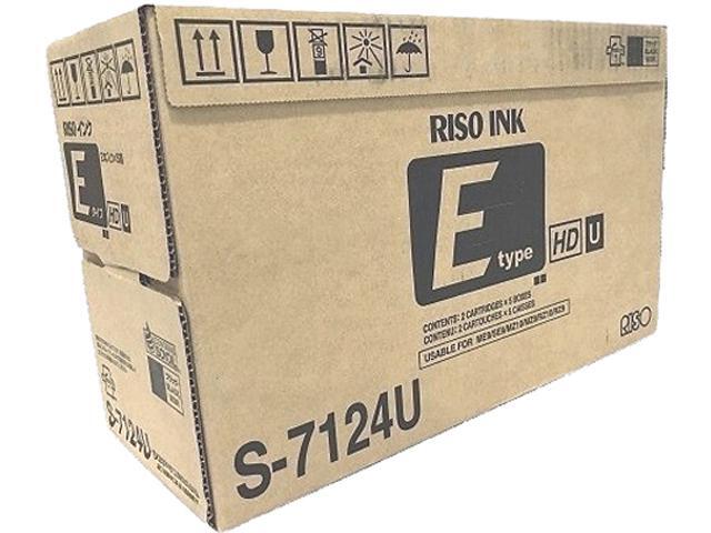 RISO S7124 Me9450 Hy Blk Ink X2 2-Hi Density Black Ink