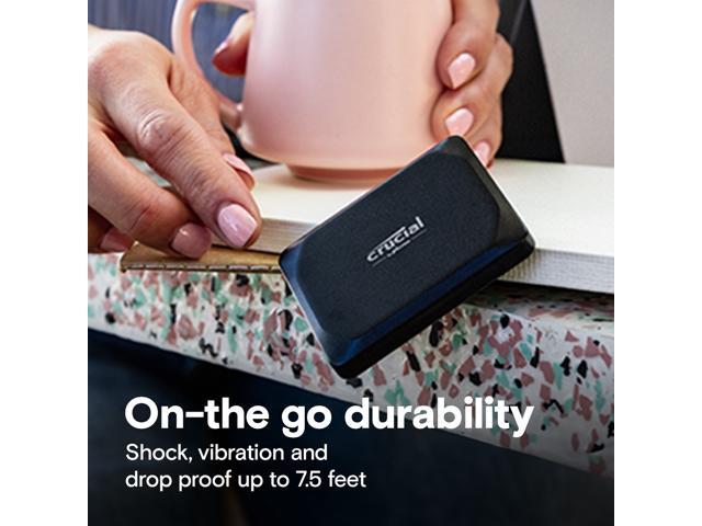 Crucial - X9 4TB External USB-C SSD - Black - image 4