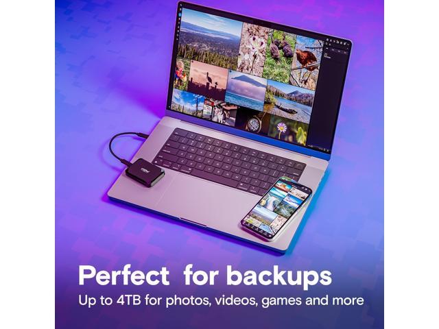 Crucial - X9 4TB External USB-C SSD - Black - image 6