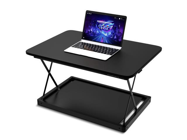 CHANGEdesk Mini Desktop Standing Desk Converter - Adjustable Height Standing Desk Riser for sitting or standing Portable Standing Desk extender.