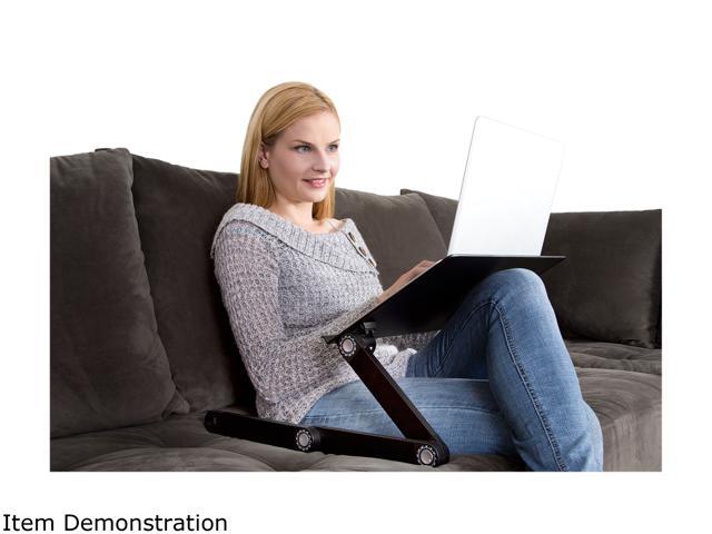 WorkEZ Professional Laptop Riser for Desk - Adjustable Laptop Desk for Bed Computer lap desk for laptop ergonomic laptop stand for bed laptop...