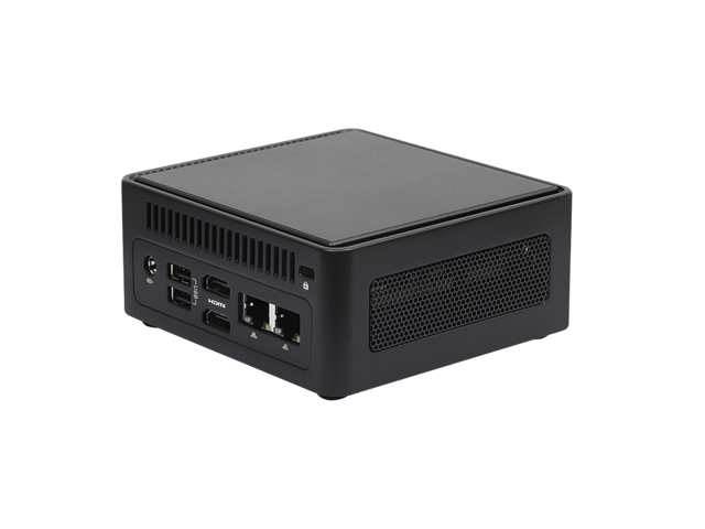 ASRock Industrial 4X4 BOX-8840U Black Fanned Barebone 2 x 262-pin SO-DIMM DDR5 5600 MHz, up to 96GB (48GB per DIMM)
