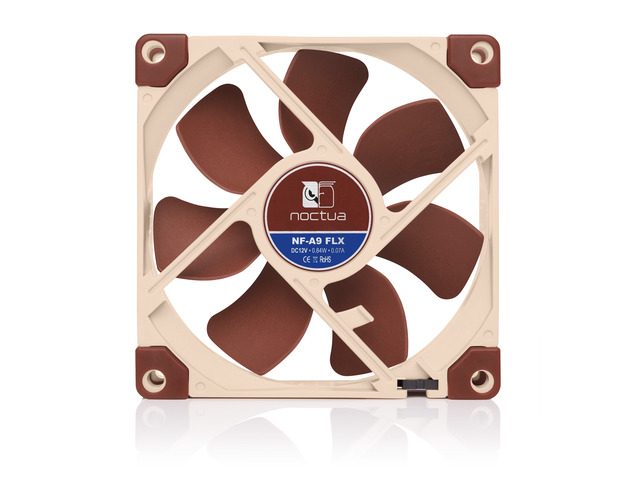 Noctua NF-A9 FLX, Premium Quiet Fan, 3-Pin (92mm, Brown)