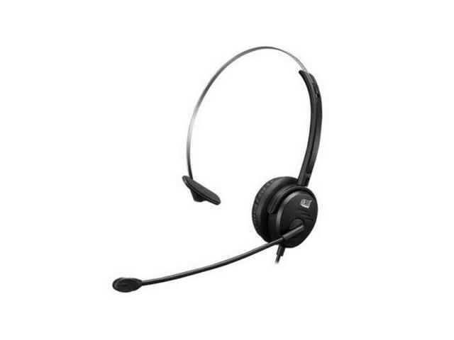 Adesso Xtream P1 USB Wired Multimedia Headset with Microphone Monaural Over the Head Black XTREAMP1