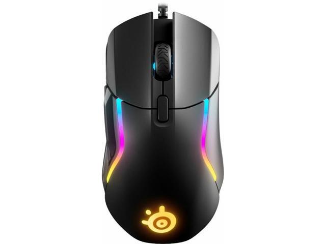 SteelSeries - Rival 5 Wired Optical Gaming Mouse with RGB Lighting - Wired - Black - image 5