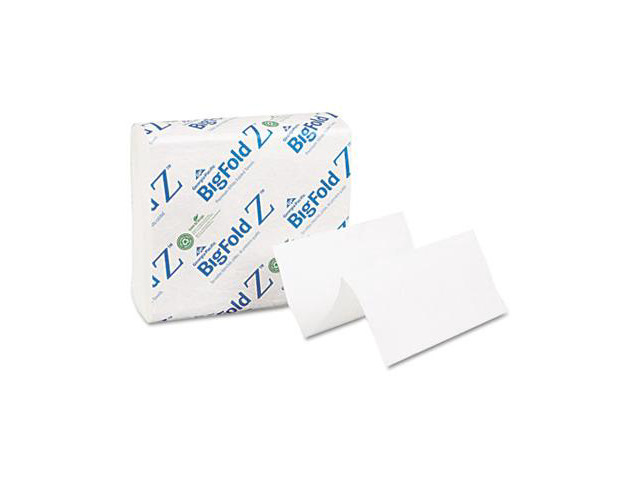 Georgia Pacific 20885 BigFold Z C-Fold Replacement Paper Towels- 8 x 11- White- 260/Pack- 10/Carton
