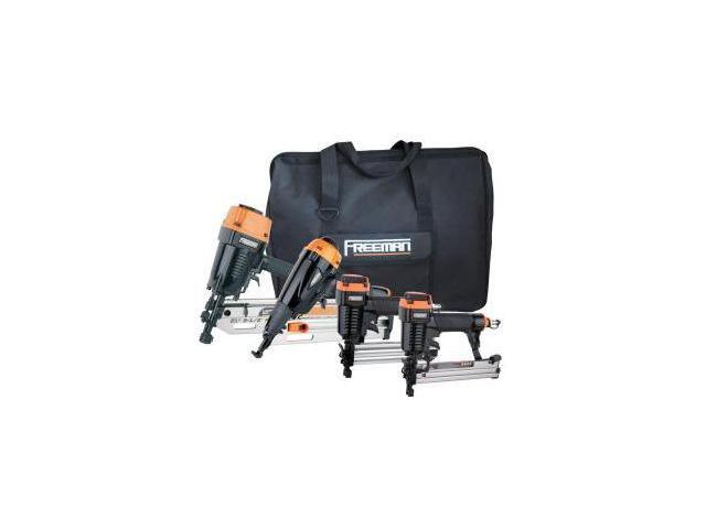 Freeman P4FRFNCB Finishing Combo Kit with Canvas Bag