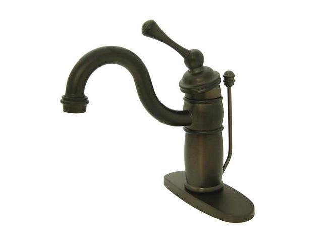 Photos - Other sanitary accessories Kingston Brass KB1405BL Single Handle Mono Deck Lavatory Faucet with Retai 