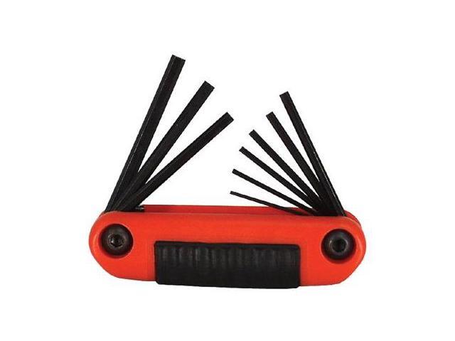EKLIND 25912 9 Piece SAE Fold-Up Hex Key Set, 25912