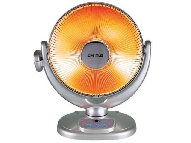 Photos - Other Heaters OPTIMUS H-4438  h-4438 14 oscillating dish heater with remote 
