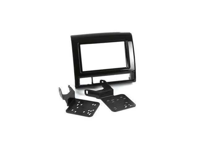 Metra - Dash Kit for Select 2012-2015 Toyota Tacoma DDIN - Charcoal - image 2