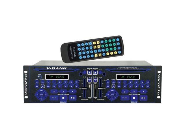 VOCOPRO TWINBANK Pro Multi-format Dual Hard Drive Karaoke Player