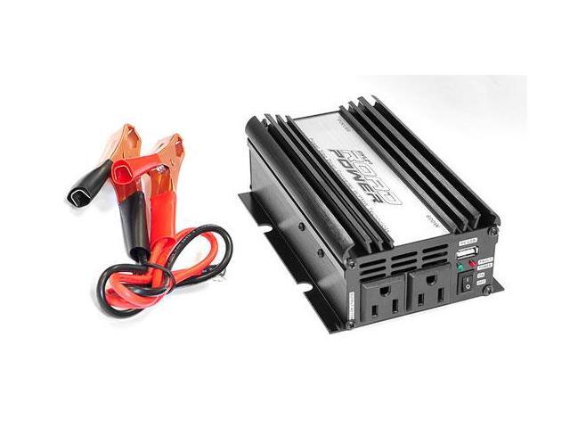 Plug in Car 600 Watt 12v DC to 115 Volt AC Power Inverter w/ Modified Sine Wave & 5 Volt USB Outlet