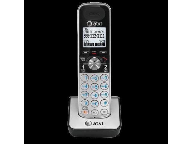 AT & T TL88002 Handset / Charger Large Backlit LCD Display Lighted Keypad