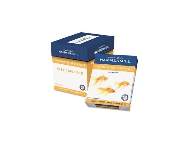 Hammermill Premium Multipurpose Paper 20-lb. 8-1/2 x 11 White 5000/Carton 106310
