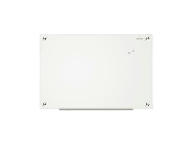 Quartet Infinity Dry-Erase Whiteboard - 96' (8 ft) Width x 48' (4 ft) Height - Frost Tempered Glass Surface - Horizontal/Vertical - G9648F
