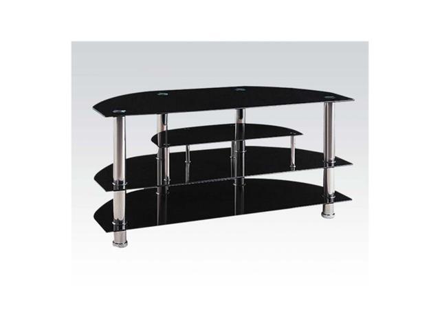 Acme Furniture 91064 MARABEL ALUMINIUM AND GLASS TV STAND