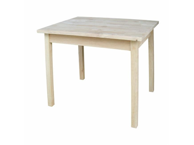 International Concepts Juvenile Child's Table Unfinished - JT-2026