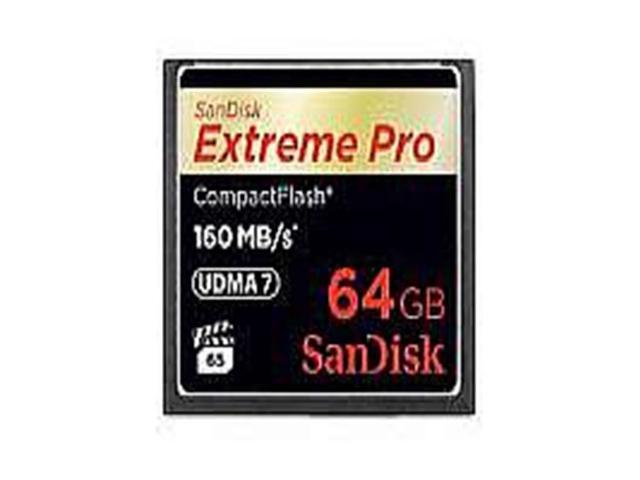 SanDisk Extreme Pro 64 GB CompactFlash SDCFXPS-064G-A46