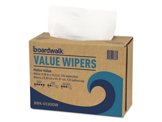 Boardwalk DRC Wipers White 12 x 13 1080/Carton V030QPW