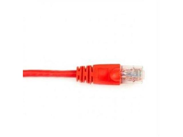 Black Box CAT6 Value Line Patch Cable, Stranded, Red, 1-ft. (0.3-m)