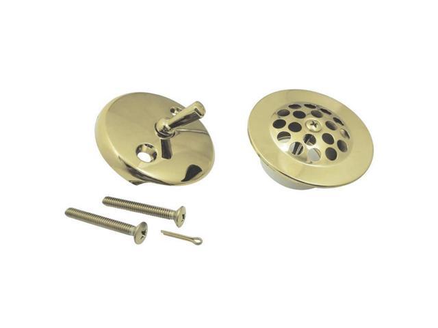 Kingston Brass DTL5305A2 Grid Tub Drain Kit, Polished Brass