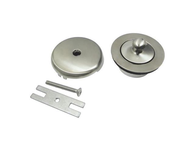 Kingston Brass DLT5301A8 Lift and Turn Tub Drain Kit, Satin Nickel