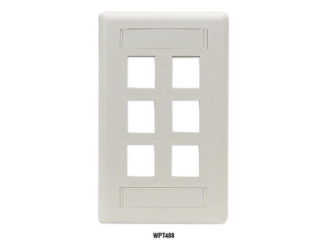 BLACK BOX CORPORATION GIGASTATION2 WALLPLATE SGNG 6