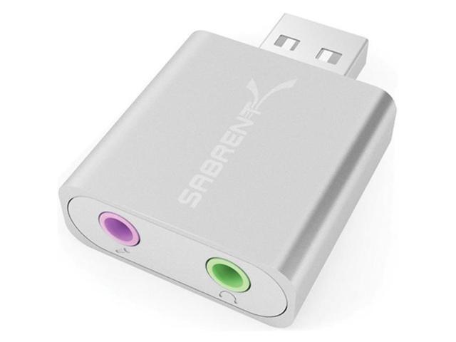 SABRENT AU-EMAC USB EXTERNAL STEREO SOUND ADAPTER