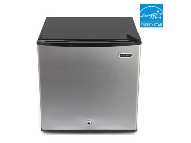 Whynter 1.1 cu. ft. Energy Star Upright Freezer with Lock - Stainless Steel photo