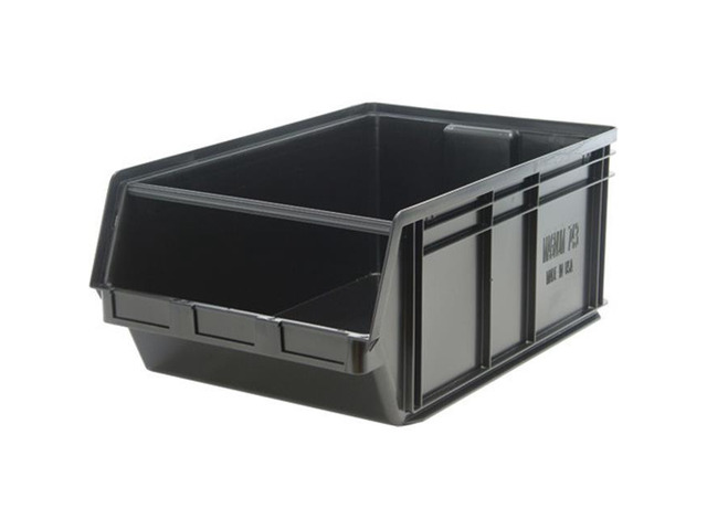 QUANTUM STORAGE SYSTEMS QMS532BR Shelf Storage Bin, Polypropylene/Polyethylene,