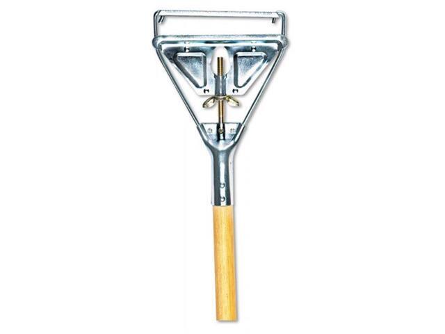 Boardwalk Quick Change Metal Head Mop Handle for No. 20 & Up Heads 54in Wood