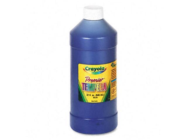 Crayola. 541232042 Premier Tempera Paint, Blue, 32 oz